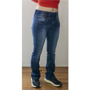 BDG Urban Outfitters Dark Wash Bootcut Jeans Stretch Size 27